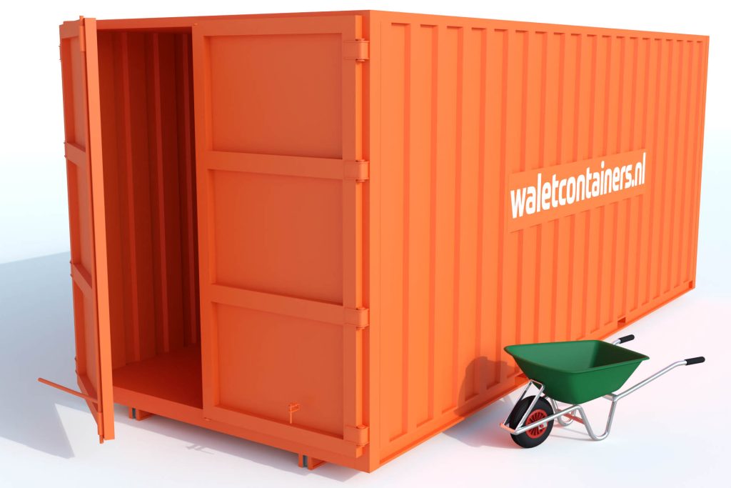 gesloten container 40kuub zeecontainer